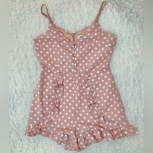 VICi Go Dotty Ruffle Romper